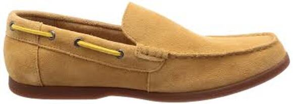 Clarks Morven Sun Loafers Men\'s 11 Tan Suede Slip On Driving Shoes main image 5